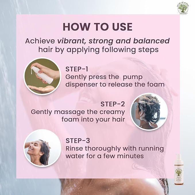 VrkSate Hair Shampoo_How to Use